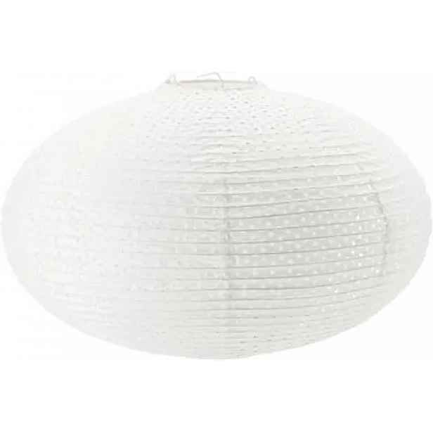 Stínidlo Na Lampu Ikea Solleftea Bílé Stínítko Kulatý 37 cm