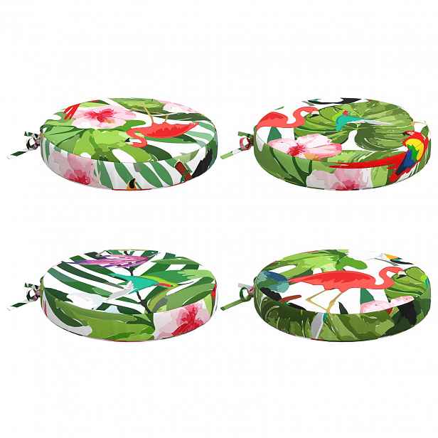 vidaXL Polstry ve 4 kusech SOEST 4 ks 100% polyester Vícebarevný