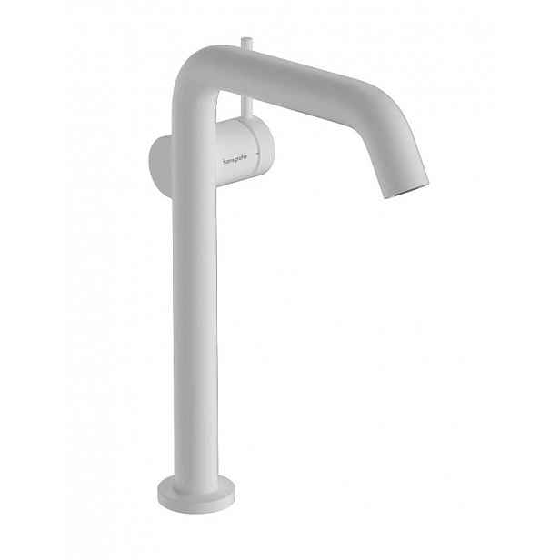 Hansgrohe Tecturis S - Umyvadlová baterie s výpustí Push-Open, CoolStart, EcoSmart, matná bílá 73373700