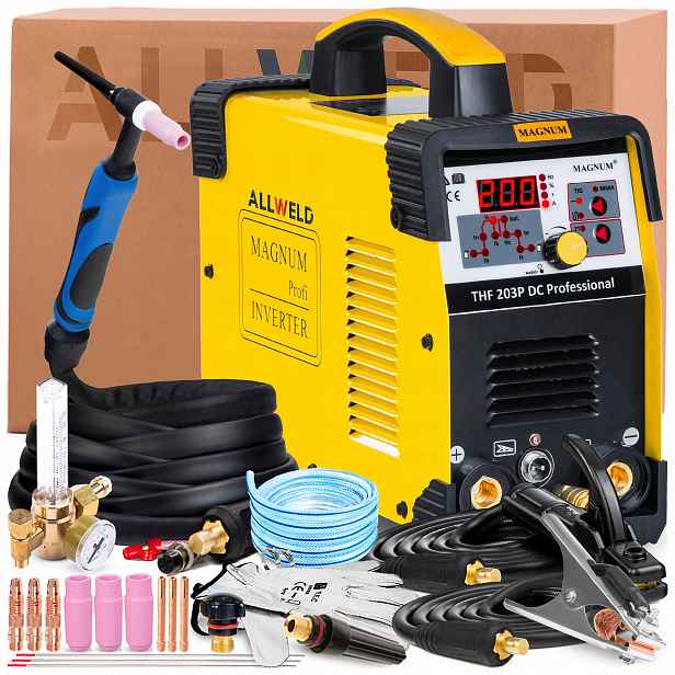 Invertorová Svářečka Magnum Thf 203P Tig DC Hf 230V 200A Puls Mma 2T/4T Igbt