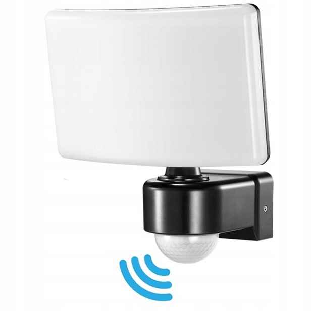 Led nástěnné svítidlo 30W IP65, fasádní halogen s pohybovým a soumrakovým senzorem