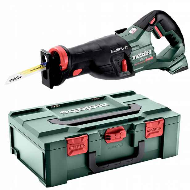 Metabo Ssep 18 Lt Bl Akumulátorová Pila Ocaska 18V Kufr Metabox 165L