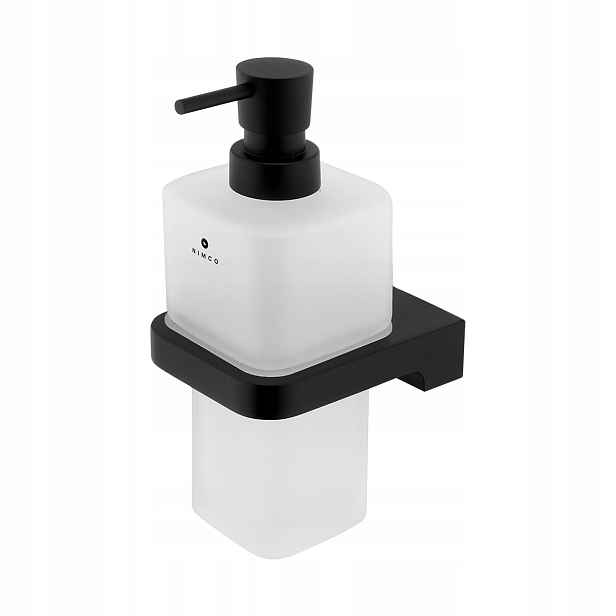 Nimco Maya Černá dávkovač mýdla, pumpa mosaz patent design Mac 29031H-T-90_