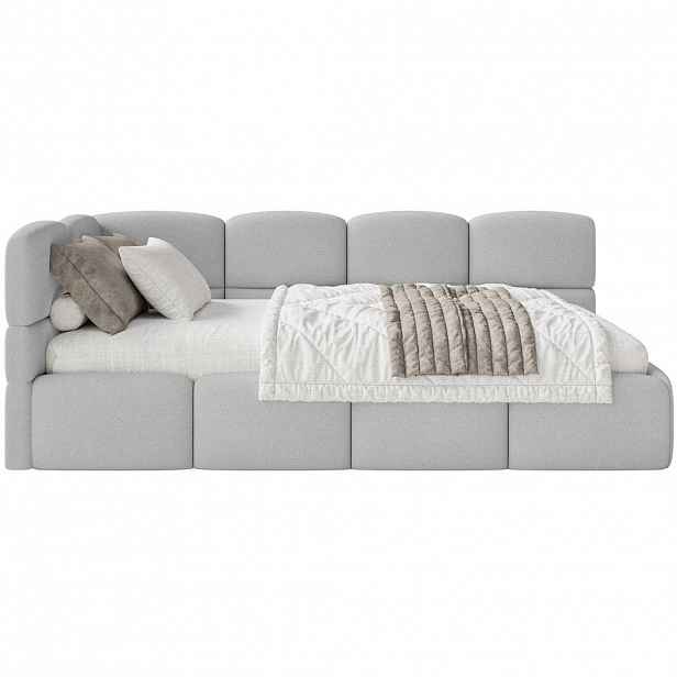 Selsey POSTEL PRO MLÁDEŽ Cloudy světle šedá 120 cm, ženylka