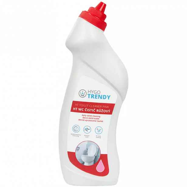 WC čistič Hygotrendy růžový 750 ml