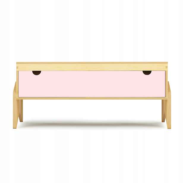 Modulární skříňka pro děti Regál Organizér na hračky a oblečení 73x31x35 cm