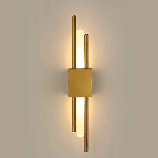 Zlatá Nástěnná Lampa Led Moderní Kinkiet Do Chodby Obýváku 10W 3000K