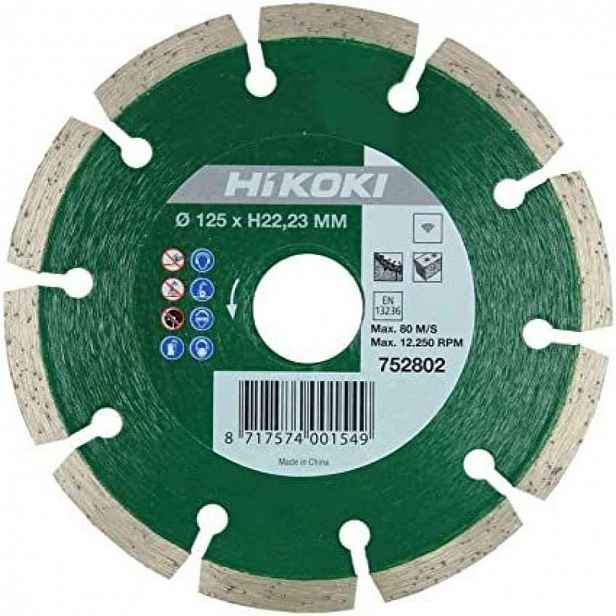 HiKOKI - Diamantový řezný kotouč 125x22,2 mm 752802