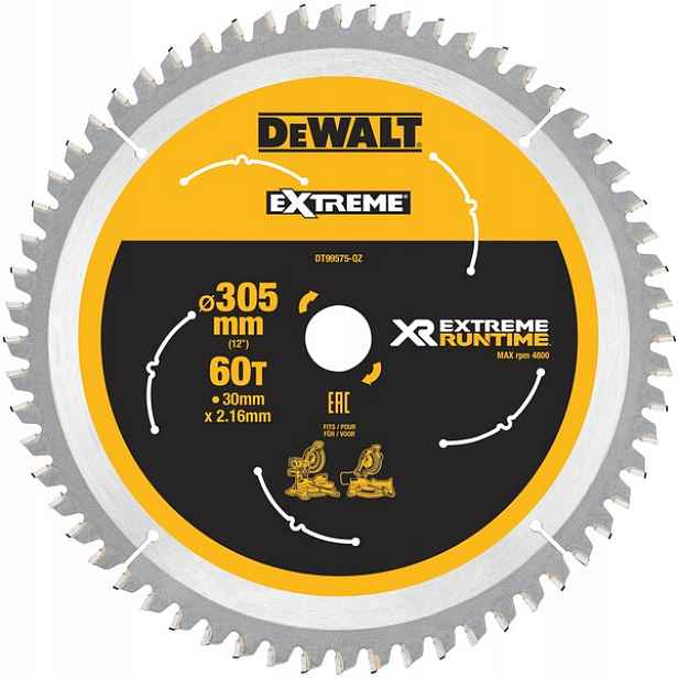Dewalt Kotoučová Pila 305x30mmx60z Extreme Runtime DT99575-QZ