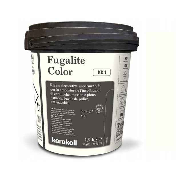 Epoxidová Spárovací Hmota Dvousložková Kerakoll Fugalite Color KK1 Bílá 1,5KG