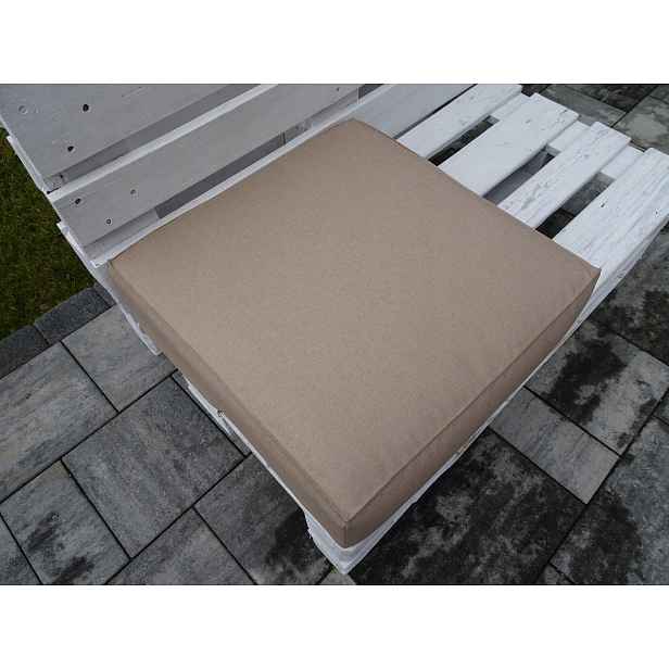 Polštář sedák 60 x 60 x 15 cappuccino