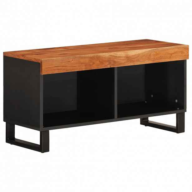 vidaXL TV skříňka 85 x 33 x 43,5 cm masivní akáciové dřevo