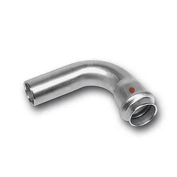 Oblouk 90° lisovací Sanha NiroTherm 91001A 15 mm MF