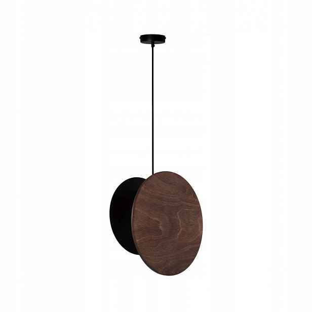 Závěsná lampa Tola Moderní Černá E27 Dřevěná 130cm pro Sigma Lighting