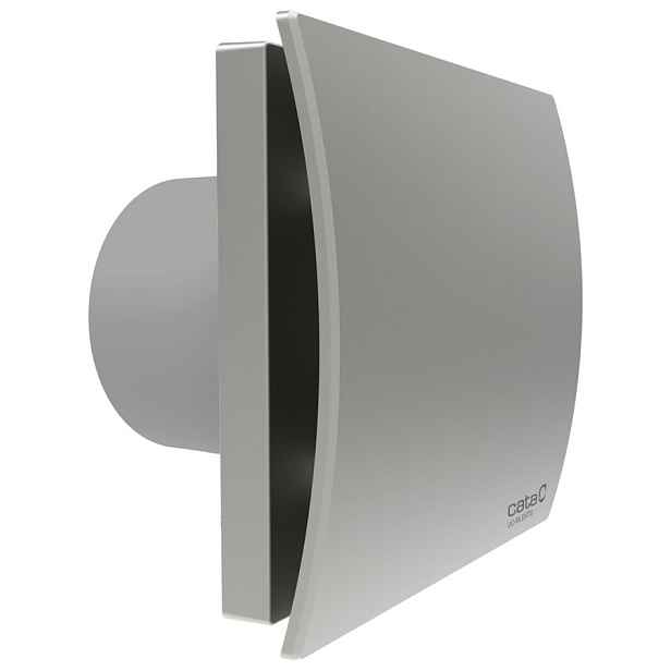 CATA SILENTIS UC TH 10 koupelnový ventilátor axiální s automatem, 8W, potrubí 100mm, stříbrná