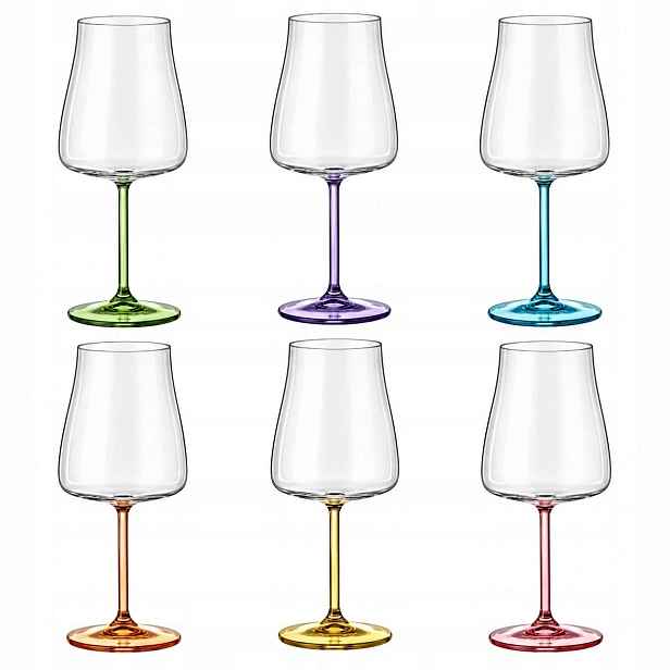 Crystalex sklenice Rainbow fresh 600 ml 6 ks