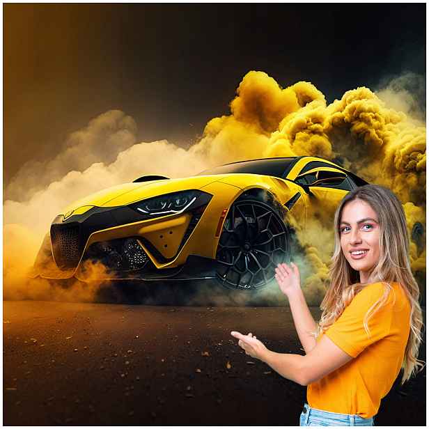 Fototapeta 3D Pro Mládež Auto Motocykl 392x260 DMSM18W