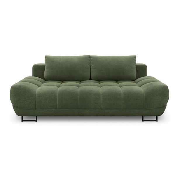 Zelená třímístná rozkládací pohovka Windsor & Co Sofas Cumulus