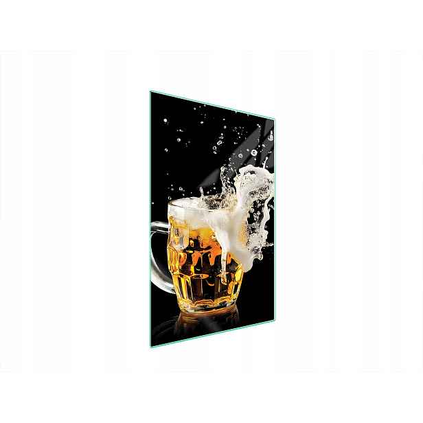 7v1 Skleněná Krájecí Deska 35x52 Pivo