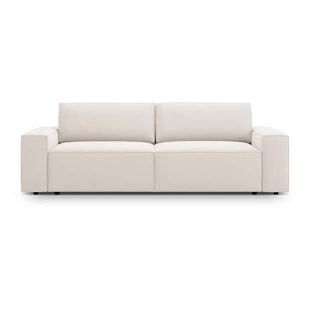Béžová rozkládací pohovka 247 cm Jodie – Micadoni Home