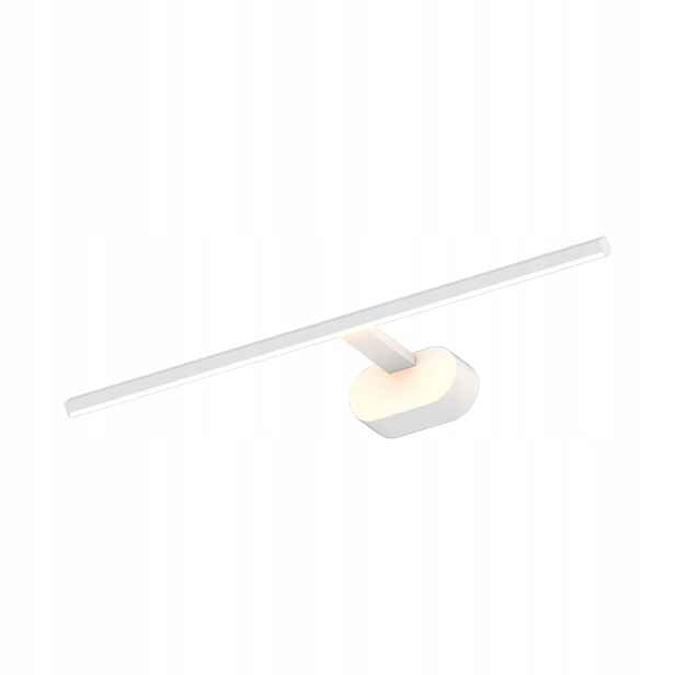 Led nástěnné svítidlo nad zrcadlo, podlouhlý bílý obraz, 60 cm, 3000K, Milagro