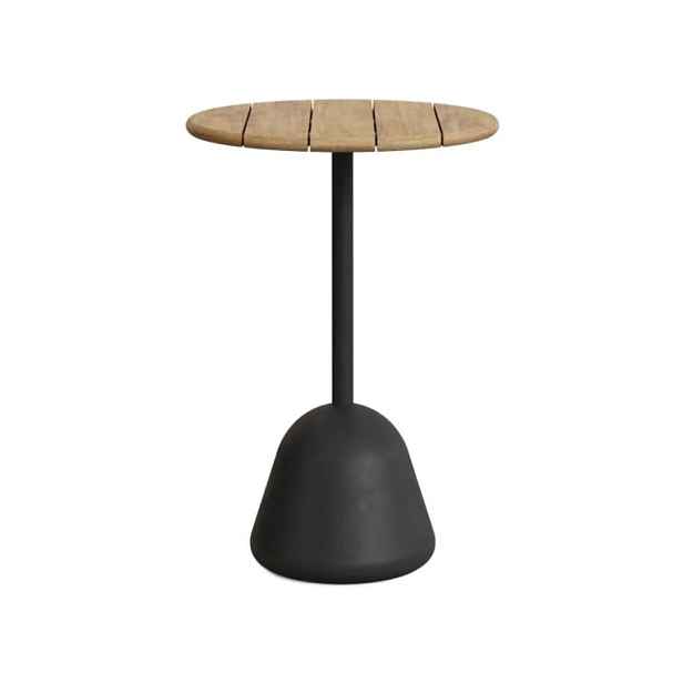 Kulatý barový stůl s deskou z akácie ø 70 cm Saura – Kave Home