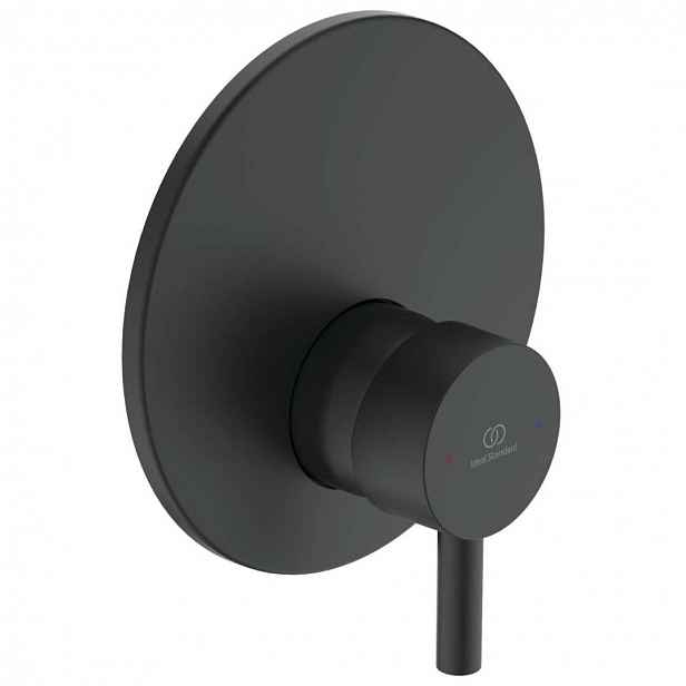 Ideal Standard CeraLine - Sprchová baterie pod omítku s 1 výstupem, černá A7388XG