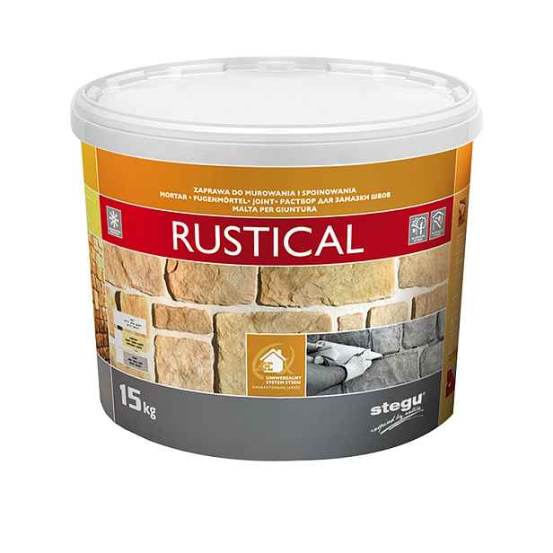 Malta spárovací hrubá STEGU RUSTICAL béžová 15 kg