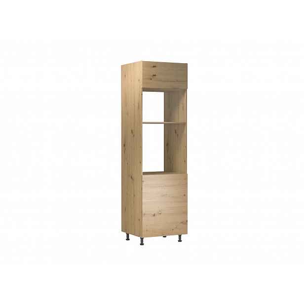 Skříň na vestavné spotřebiče VALEN - šířka 60 cm, dub artisan