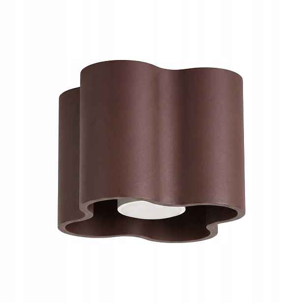 Sollux Lighting stropní spot Ovio hnědý 1xGU10 10W IP20