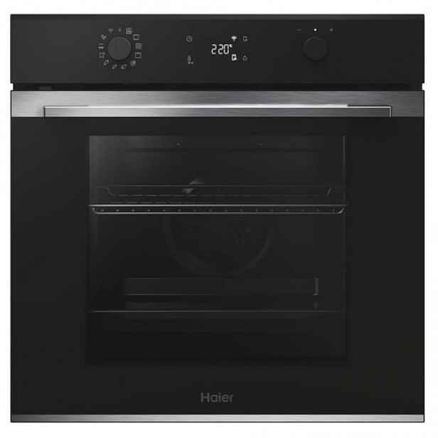 Multifunkční trouba s pravým horkým vzduchem Haier černá 33703988