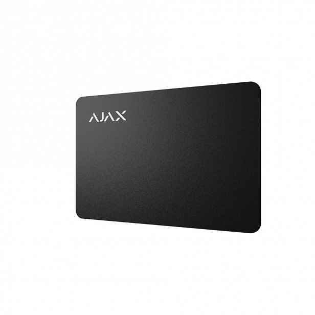 Passová bezkontaktní karta pro KeyPad Plus černá Ajax Systems 38220.89.BL