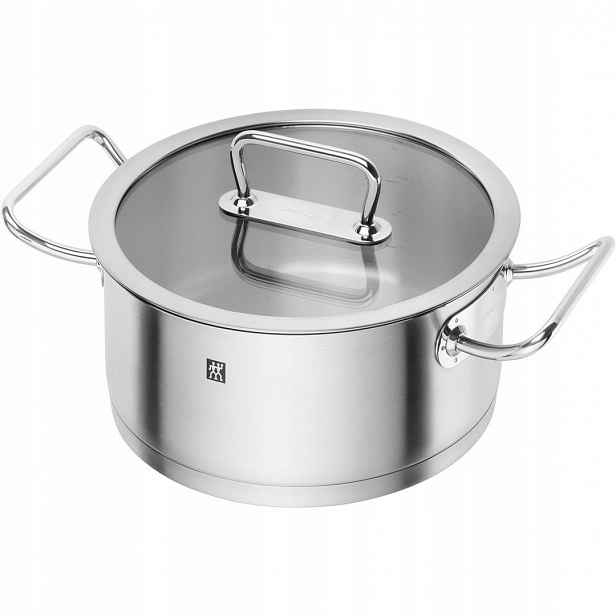Zwilling Hrnec nízký se skleněnou poklicí Pro S 4,3L