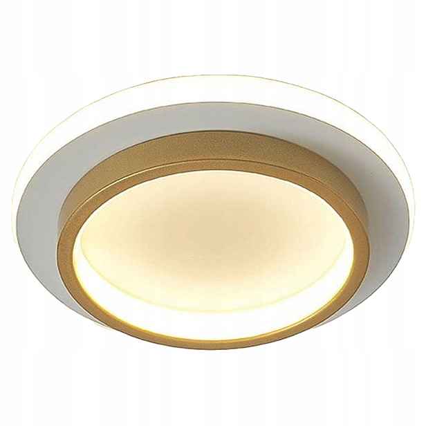 Stropní Svítidlo Stropní Svítidlo Lustr Zlatý Led Loft 3 Barvy Závěsná Neutrální