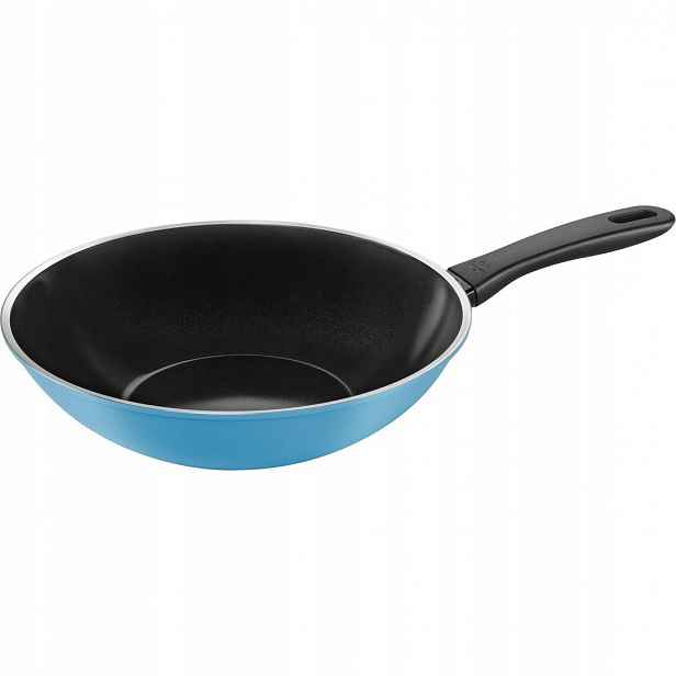 Ballarini Caprera Wok 28 cm modrý
