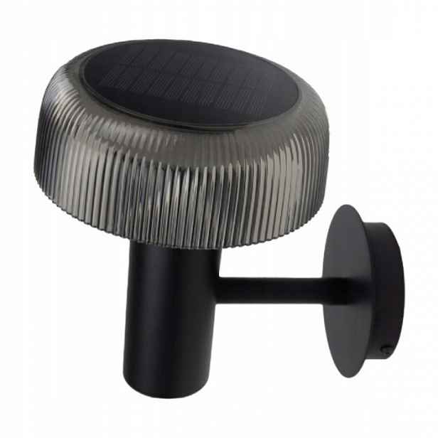 Solární Usb Led Fasádní Lampa 2v1 IP44 SOE-16BD Černé Klosz