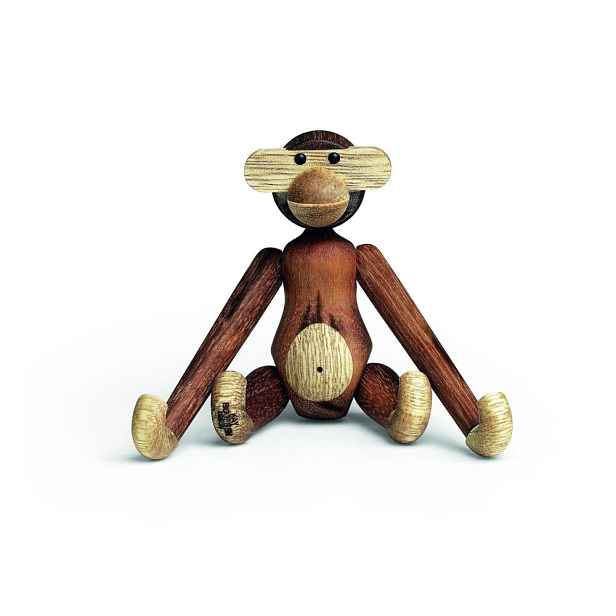Soška z masivního dřeva Kay Bojesen Denmark Monkey Teak