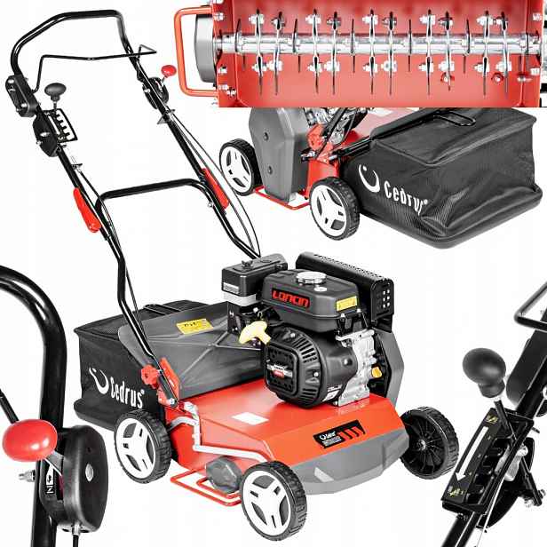 Spalovací Vertikutátor 40 CM Cedrus WR02R Loncin LC165F 182 cm³
