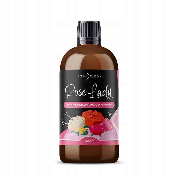 Vonný olej na svíčky Rose Lady 200 ml vůně na svíčky