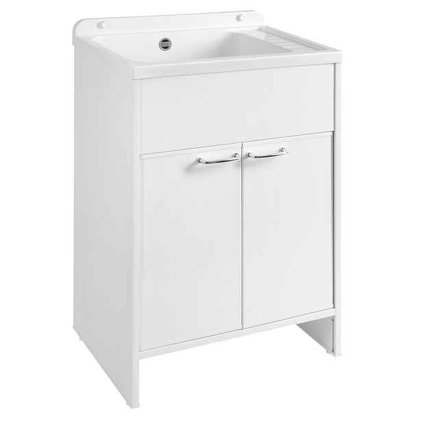 Aqualine Plastová výlevka s plastovou skříňkou 58x38 cm, včetně sifonu