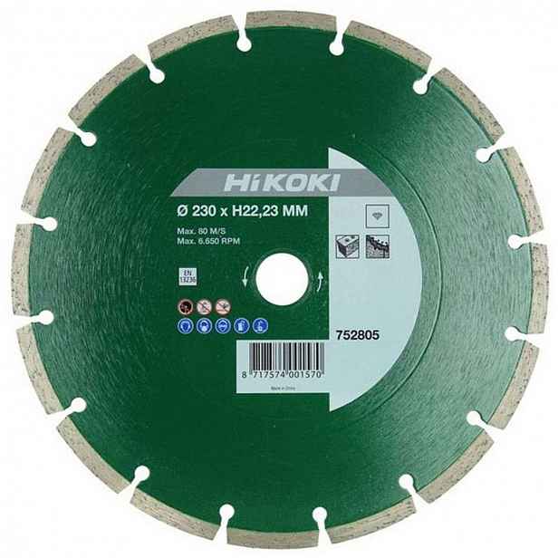 HiKOKI - Diamantový řezný kotouč 230x22,2 mm 752805
