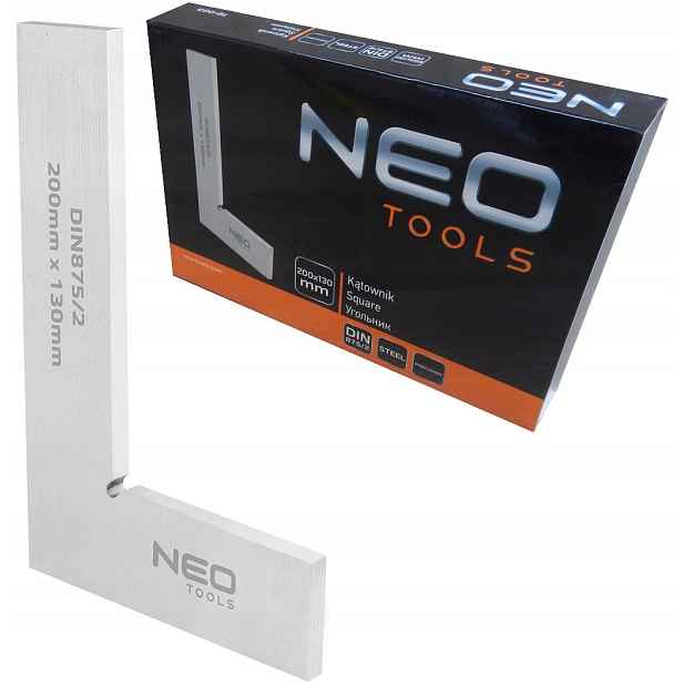 Zámečnický úhelník plochý 90st 200 x 130 mm Neo