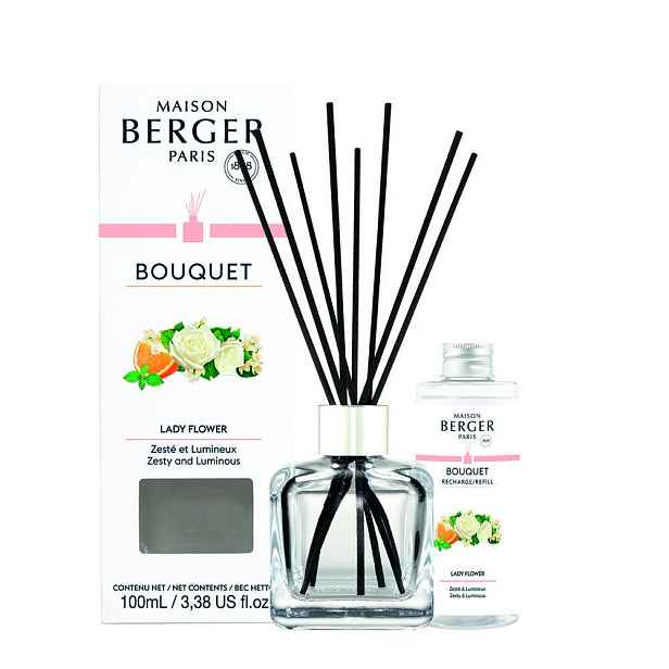Maison Berger Paris Aroma difuzér Cube + náplň Lady Flower 100 ml 7843