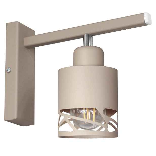 Nástěnná nástěnná lampa Luna béžová stropní svítidla loftová nástěnná svítidla