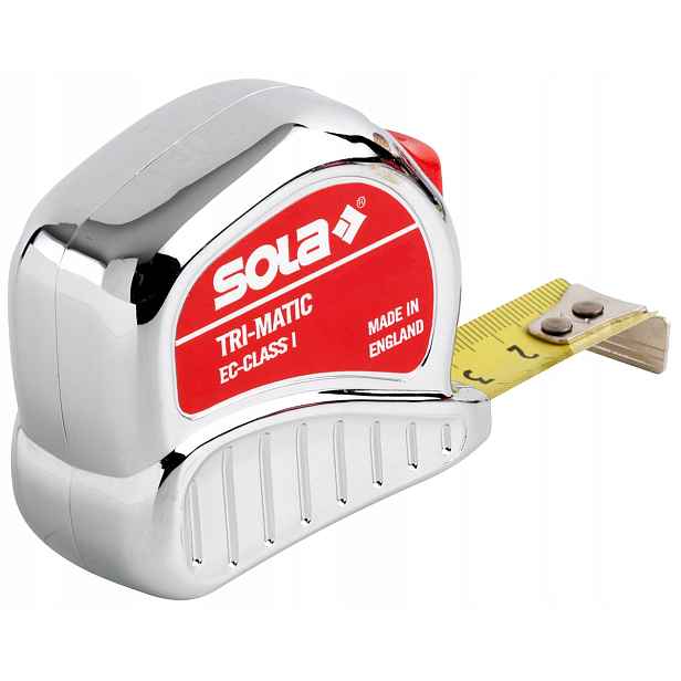 Ocelová Svinovací Metr Tri-matic 19 MM 5 M 50023301 Sola