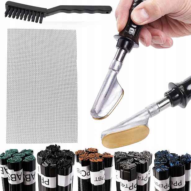 Páječka Na Vyhlazování Plastů Síťka Sada Pojiva Štětec Sada
