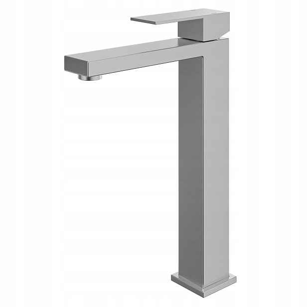 Umyvadlová Baterie Inox Kartáčovaná Na Desku 295 MM