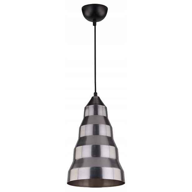 Závěsná lampa šedá 130 cm E27 Vesuvio Candellux