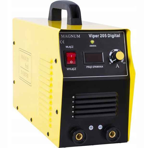 Invertorová Svářečka Mma Magnum Viper 205A Digitální 230V Kabely