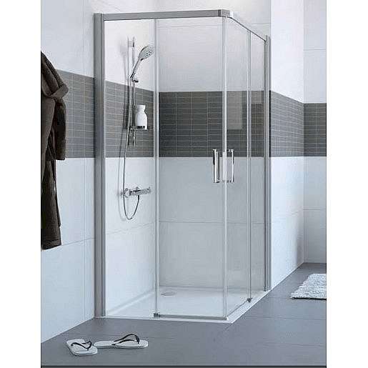 Sprchové dveře 80x200 cm levá Huppe Classics 2 chrom lesklý C25101.069.322